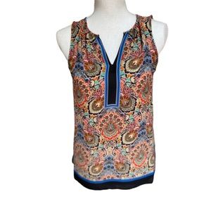 Rose + Olive tank top blouse XS